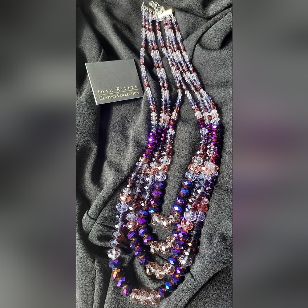 Joan Rivers Multicolor Beaded Necklace